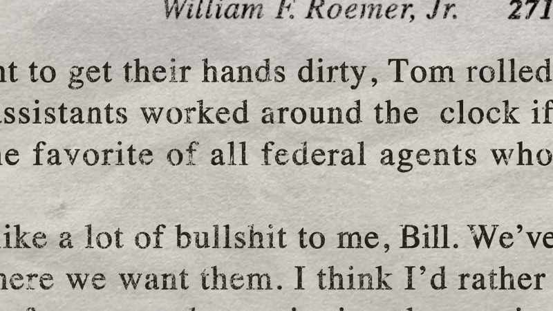 In his book, Roemer wrote, 
