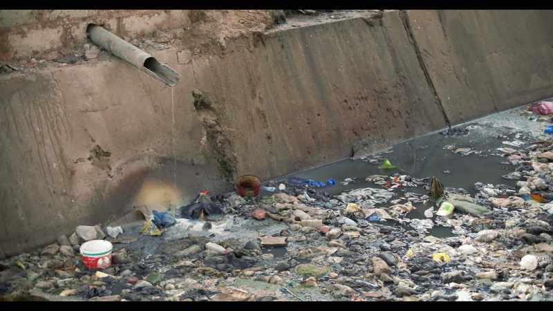 In Dakar, most human waste pours into canals