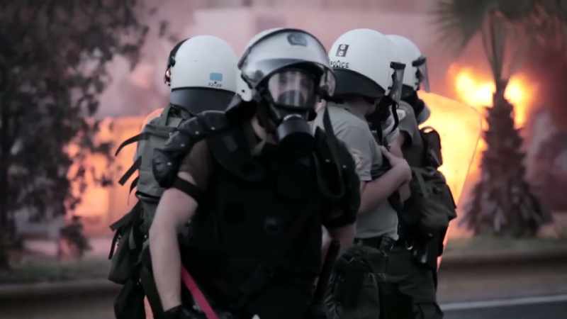 In electoral centers where the police voted