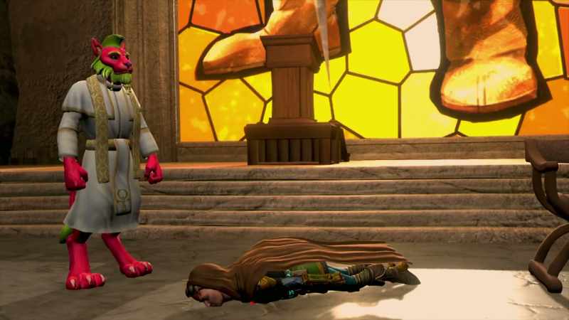 In fact, if I trigger the paralysis emote