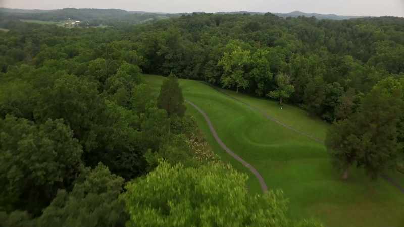 In fact, it's believed to be the largest earthwork effigy mound