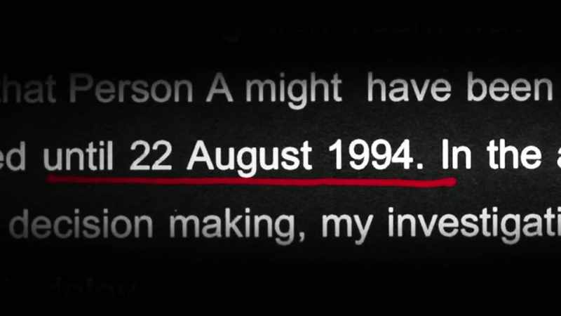In fact, Person A wasn't even arrested