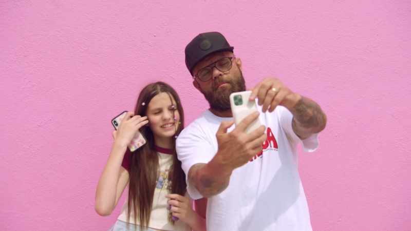 In fact, that pink wall