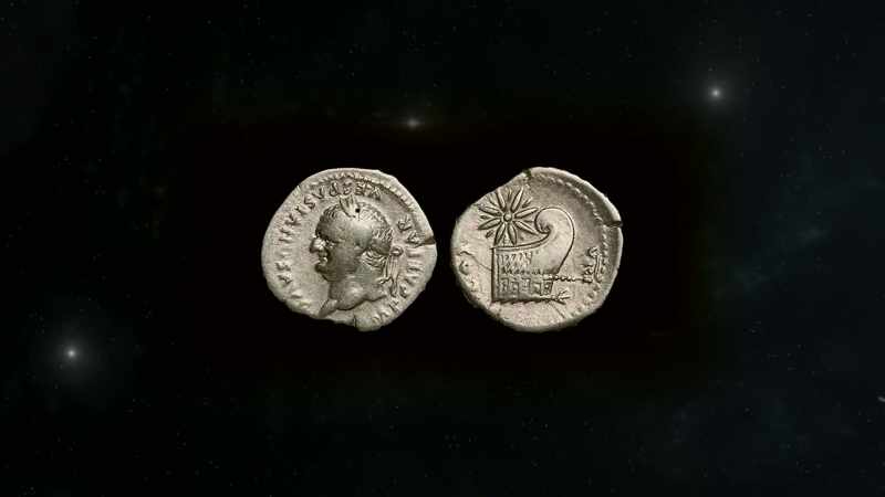 In fact, there was a coin issued by Vespasian
