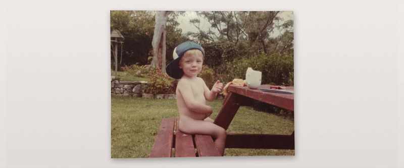 In fact, my very first memory as a child