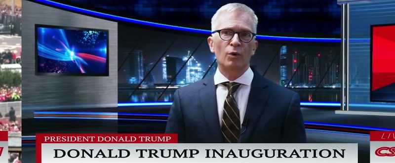 In his first words to the nation and the world