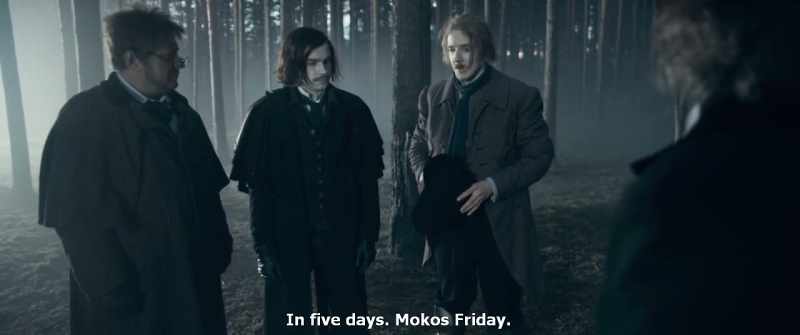 In five days. Mokos Friday