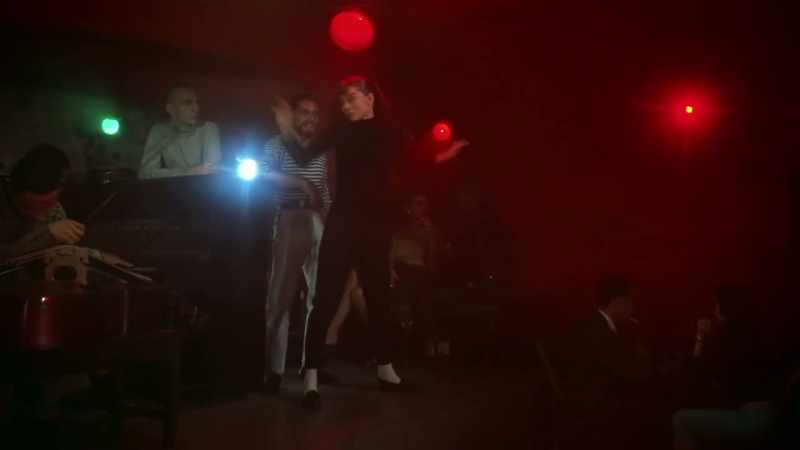 In Funny face the way she dances