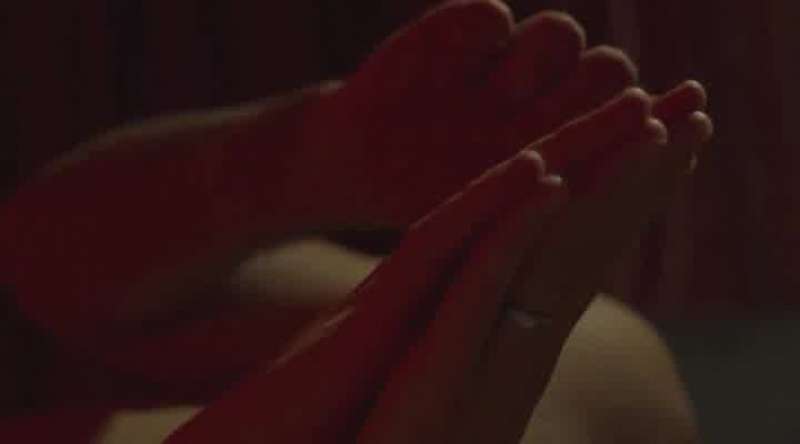 In gay men the pointer finger