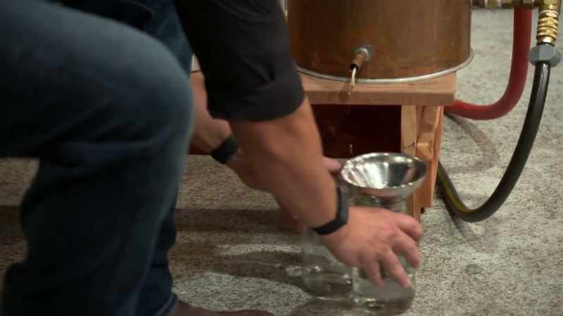 In grappa, you really need to get your proof and your flavor