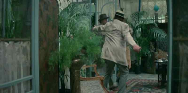 In here, Monsieur Martin, in here