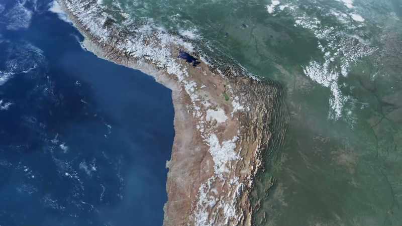 In larger mountain chains, the quest for food