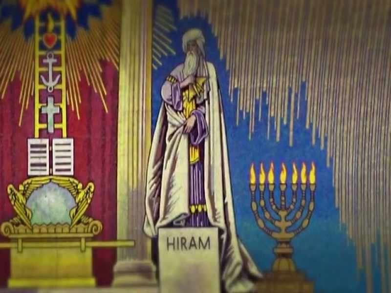 In Masonic circles, he is also known as the Widow's Son