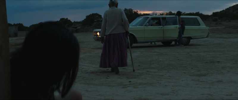 [in Navajo] Dropping the baby off, again?