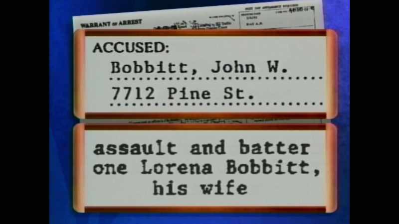 In one case, we arrested John