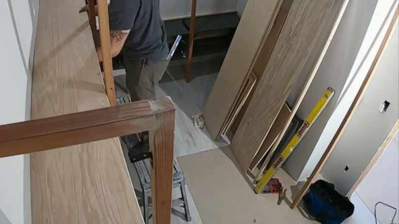 In order to elevate the DIY on this closet