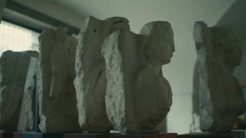 In Palmyra, located in today's Syria