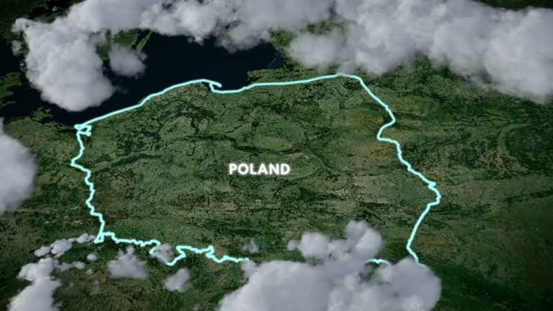 In Poland's far east, straddling the border with Belarus
