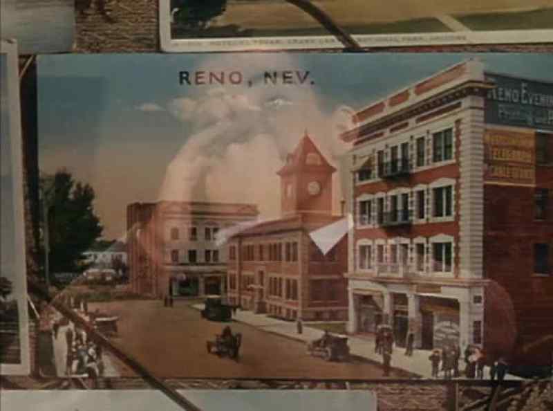 In Reno, Papa, he's picking up time