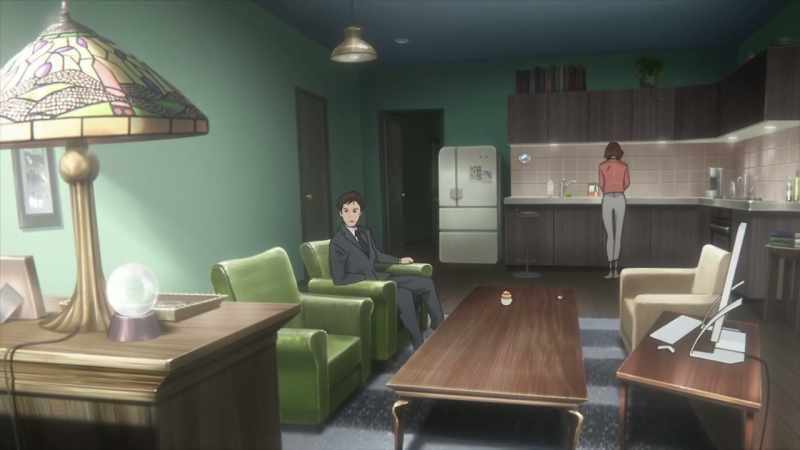 In this slightly spacious living room