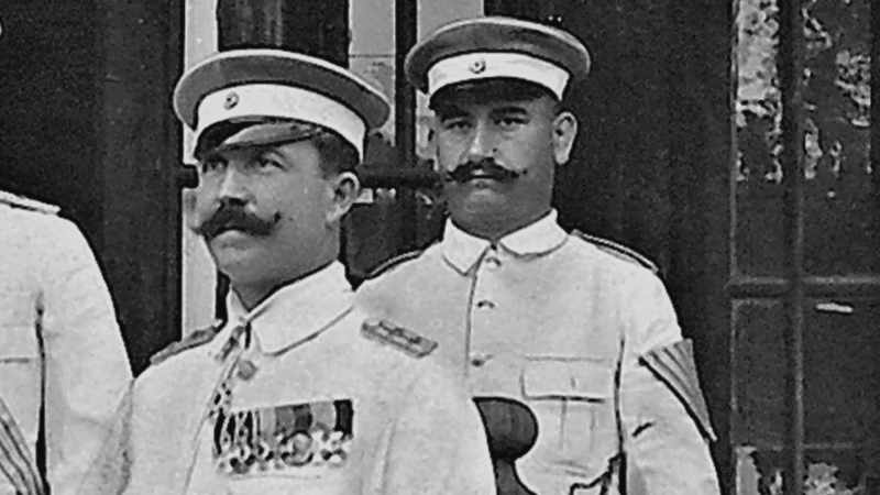 In South West Africa, in 1904