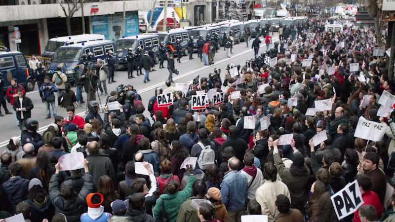 In Spain, in the 24 hours before an election