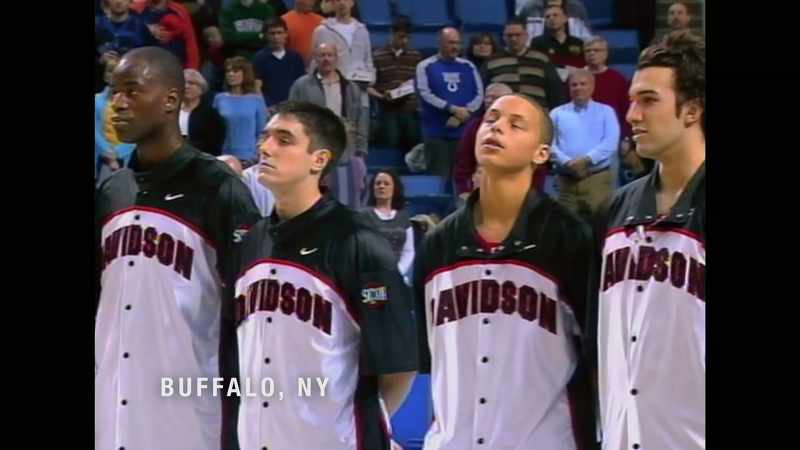 In Steph's first year at Davidson