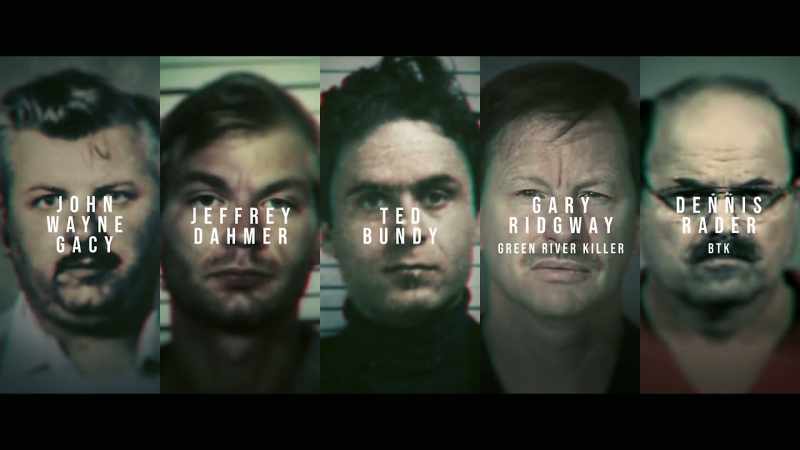 In terms of the five serial killers we're discussing