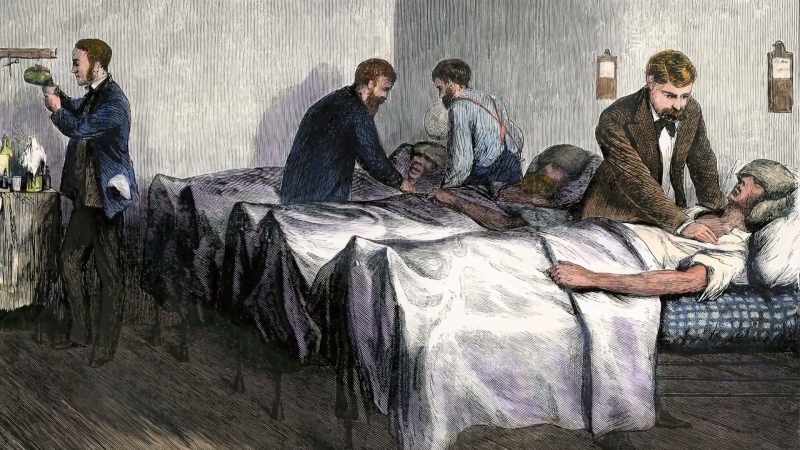 In the 1830s, cholera's fatality rate was about 60%