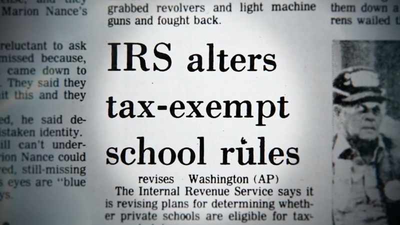 In the 1970s, the IRS determines