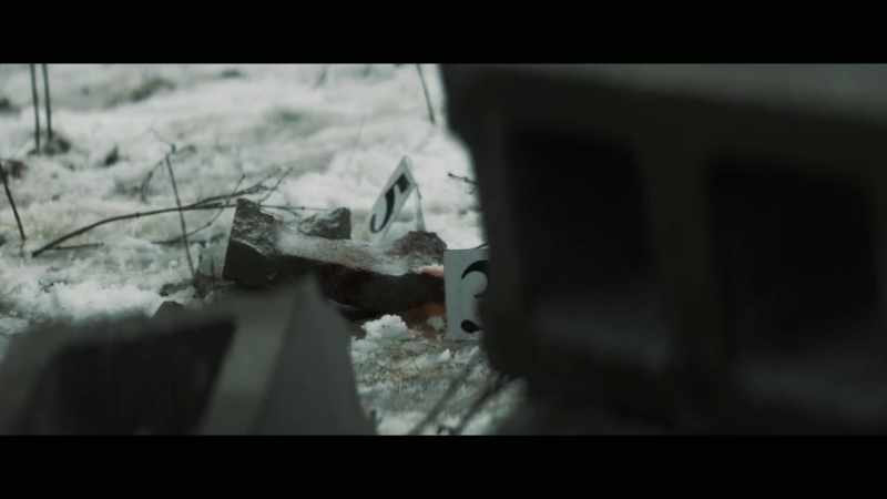 In the area where we found her, there were some cement blocks