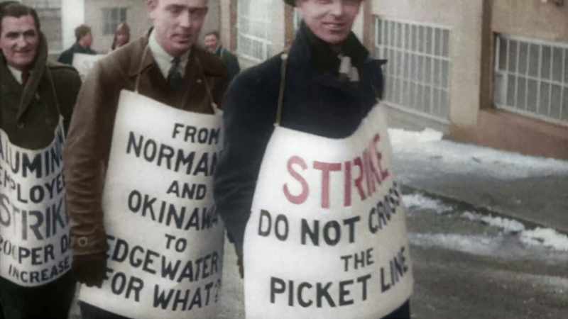 IN THE BIGGEST WAVE OF STRIKES EVER SEEN