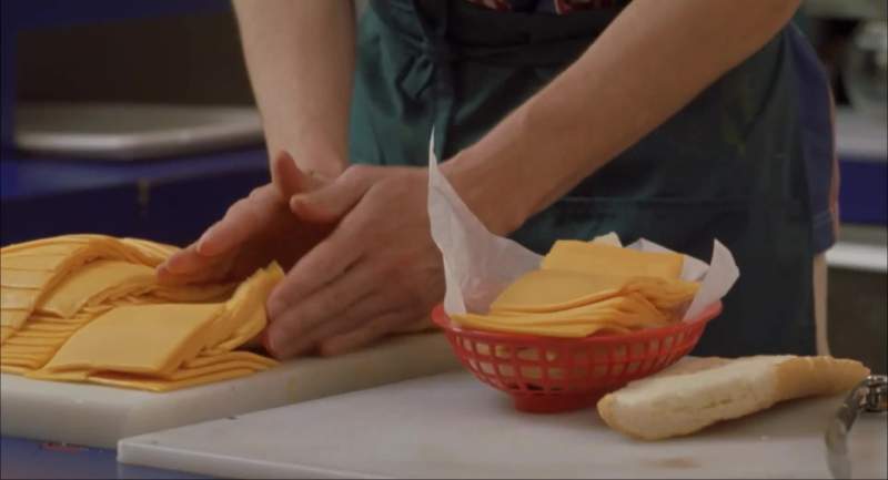In the cheese sandwiches now can we