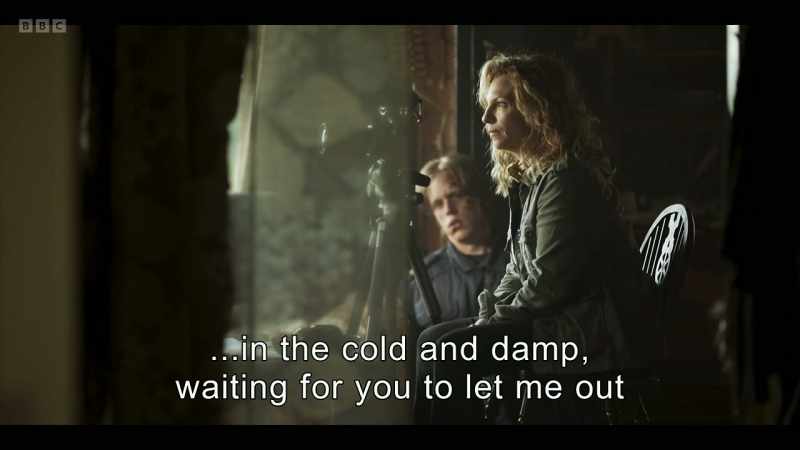 in the cold and damp, waiting for you to let me out