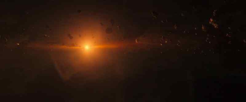 In the cold outer reaches of the solar system
