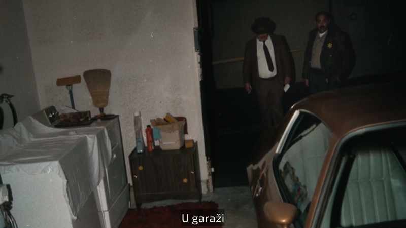 In the garage