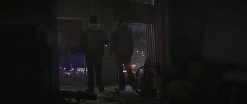 In the lobby! You're surrounded. Lay down your weapons