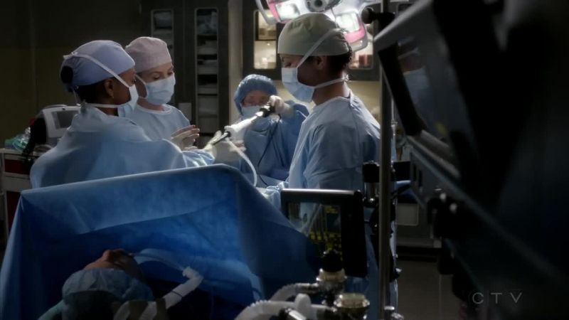In the peritoneum