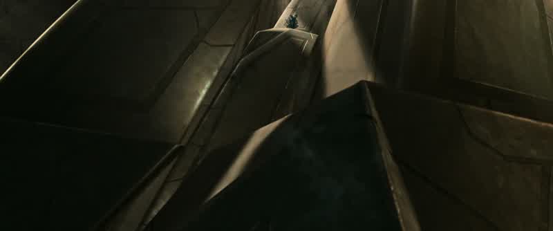 In the pyramid!