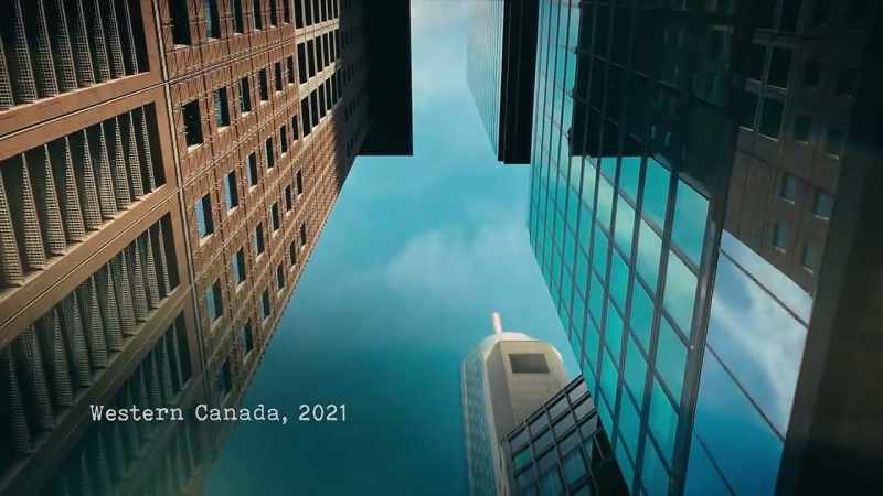 In the shadow of a gleaming downtown skyline