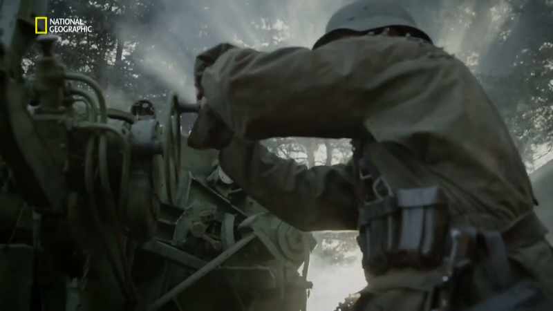 In the smoky haze