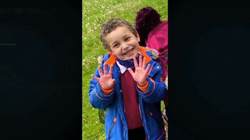 In the UK, a five-year-old boy goes missing