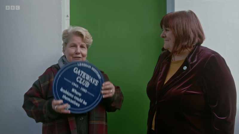 in their name, we are putting up this temporary blue plaque