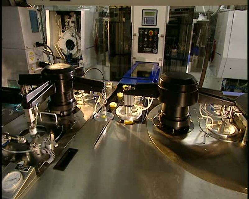 IN THIS FACILITY, ALMOST EVERYTHING IS AUTOMATED