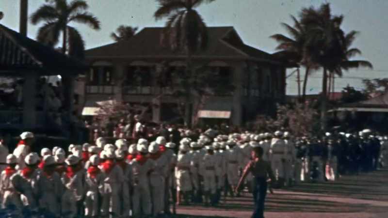 In three days, they capture the island