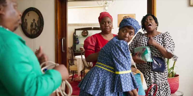 [in Tswana] Also, Grace makes the best potato salad