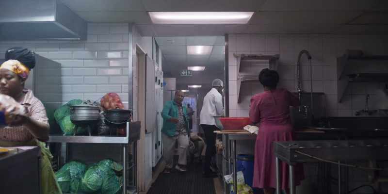 [in Tswana] Please go back to work, the fun is over