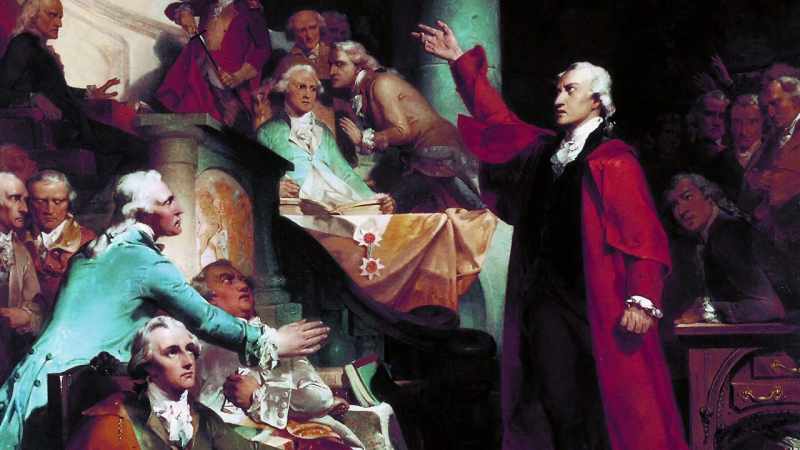 In Virginia, Patrick Henry denounced the act