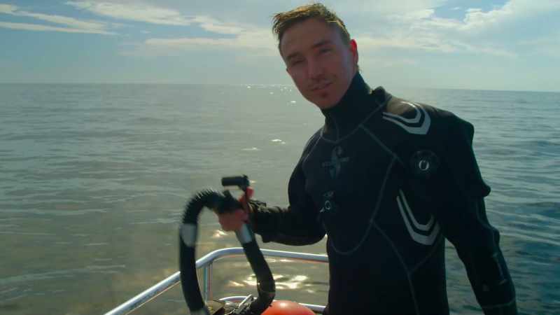 In that way, you get a lot closer to fish and sharks
