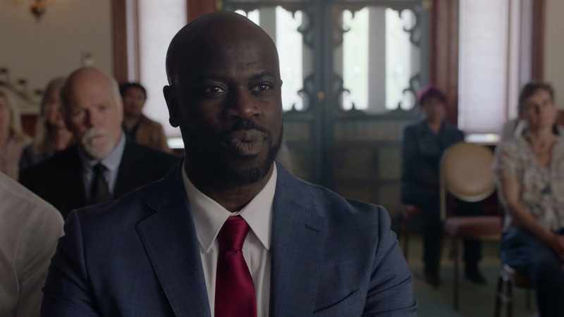 In what way? -My client's defense hinges
